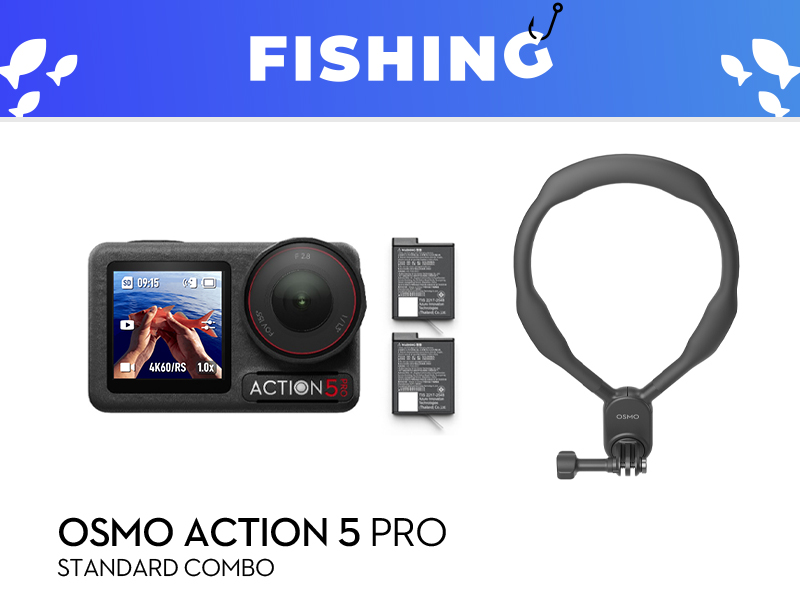 Osmo Action 5 Pro Fishing Bundle